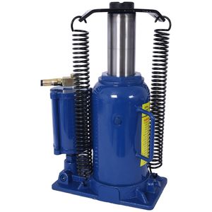 Martinetto idraulico pneumatico da 20 tonnellate/44029 libbre con gamma di sollevamento di 10,2-19,7 pollici, pompa ad aria manuale completamente saldata per auto - Product Image 6
