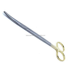 7 \ "incurvé Metzenbaum ciseaux chirurgicaux longs et minces en acier inoxydable de qualité médicale Instrument de précision Source d'alimentation manuelle - Product Image 6