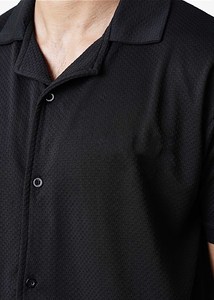 New Design Aesthetic Men Black Shirt + Slim <b>Pant</b> Tracksuit Breathable Wholesale Price Minimalist Men Co-ord Set Made In Pakistan - Product Image 4