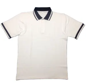 Kaus Polo pk Polo wanita, Kaus katun combed ukuran Campuran warna solid kasual musim panas 220g 100% cincin