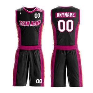 Ensembles de maillots de basket-ball en gros, uniformes de basket-ball, maillots de basket-ball respirants en mesh pour hommes - Product Image 3