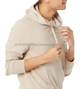 Sweat-shirts à capuche pour hommes à manches longues en couleur unie, vente chaude, dernier design imprimé 2025, sweat-shirt à capuche uni personnalisé, sweat-shirts à capuche pour hommes - Product Image 3