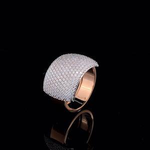Anillo de Compromiso y Boda Exclusivo de Plata de Ley 925 con Moissanita, Joyería Fina Tradicional de Primera Calidad, Anillo de Aniversario para Mujeres y Hombres - Product Image 1