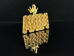 Pendentif personnalisé en acier inoxydable Hip Hop CZ Diamond Ice Fame pour unisexe - Product Image 2