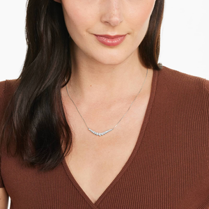 Collar de Tenis de Lujo con Diamantes de Moissanita y Plata 925 para Mujer, Cadena Fina Elegante, Joyería Brillante, Regalo de Boda o Cumpleaños - Product Image 4