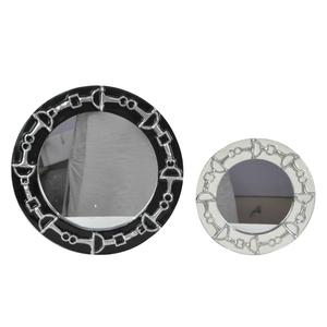 Hot Sell Wall <b>Mirror</b> For Decoration Equestrian Horse Bit Border Design Round <b>Framed</b> <b>Mirror</b> Handmade Contemporary Style <b>Mirror</b> - Product Image 3