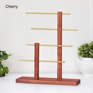 Soporte organizador de joyas con diseño de varillas escalonadas, exhibición que ahorra espacio, almacenamiento antienredos para collares, pulseras, decoración moderna - Product Image 2