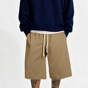 Pantalones Cortos Deportivos para Hombre, Estilo Urbano, 100% Poliéster Ecológico, Servicio OEM - Product Image 4