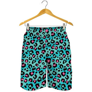 กางเกงขาสั้นเดนิมลายเสือดาวสีสันสดใสสำหรับผู้ชาย เหมาะสำหรับวิ่ง เล่นเซิร์ฟ ชายหาด แห้งเร็ว มีสไตล์ ราคาสมเหตุสมผล - Product Image 4