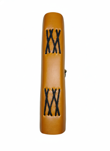 สมุดบันทึกหนังวินเทจทำมือพร้อมตัวล็อค ของที่ระลึกสำหรับการเดินทาง ของขวัญ บันทึกความทรงจำกลางแจ้ง บันทึกส่วนตัว สไตล์เรียบง่าย - Product Image 3