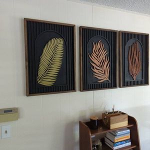 Handmade Wooden <b>MDF</b> Wall <b>Decor</b> <b>Panel</b> Interior Wall <b>Decoration</b> with Unique Signage - Product Image 2