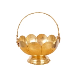 Cuenco multiusos decorativo de lujo para el hogar, soporte de exhibición de decoración de mesa de lujo hecho a mano, cuenco de decoración de sala de exposición más vendido - Product Image 1