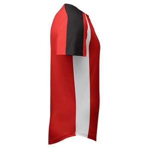 Derniers modèles de maillots de baseball pour hommes, logo/couleur personnalisés, respirant, confortable, 100% polyester, haute qualité, manches courtes - Product Image 6