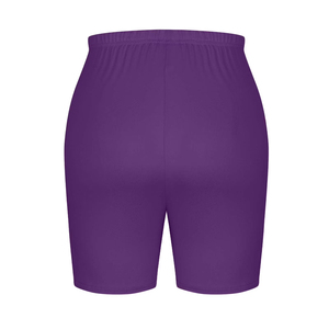 Shorts Deportivos Personalizados al por Mayor para Mujer, Estilo Biker, para Entrenamiento, Yoga y Gimnasio - Product Image 3