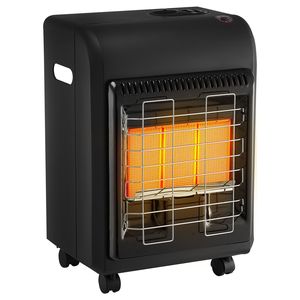 Stufa a Gas Propano da 6000-18000 BTU per Patio, Radiatore a Gas con 3 Modalità di Regolazione della Temperatura e Protezione delle Punte, Ideale per Garage e Esterni - Product Image 1