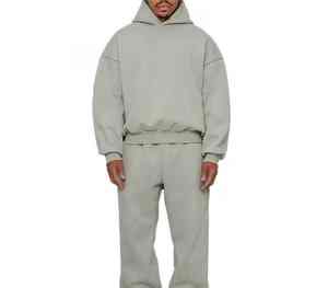 Survêtement thermique en coton 100% Terry de haute qualité, surdimensionné, poids lourd 460 g/m², unisexe, Custom SPORTS WORLD SW-MH-48 - Product Image 4