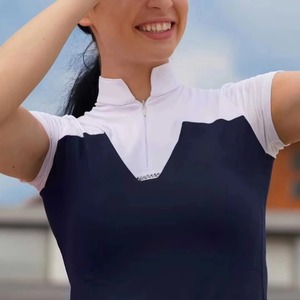 Camisa de Equitación para Mujer, Última Moda 2026, Elástica, Transpirable, de Secado Rápido, para Competencia Ecuestre - Product Image 5