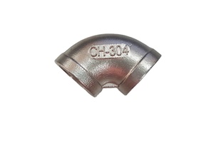 Perfection de haut niveau Logo personnalisé Coude de coulée en acier inoxydable Raccords de tuyauterie de construction lisse Marque Chico Garantie 1 an - Product Image 5