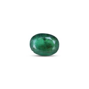 Certified Synthetic Emerald 2.8 Carat Faceted Cut Loose Gemstone for Fine Jewelry - Product Image 1