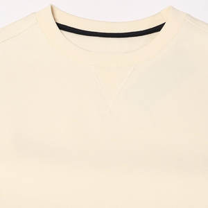 Sweat-shirt surdimensionné pour hommes grandes tailles, doublé en polaire, col rond, hiver, fabricant de vêtements OEM personnalisés - Product Image 4