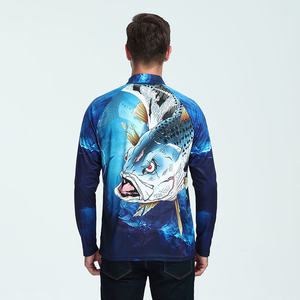 เสื้อตกปลาแขนยาวออกแบบเองสำหรับผู้ชาย ระบายอากาศได้ดี กันน้ำ ไซส์ใหญ่ ราคาสมเหตุสมผลสำหรับผู้ใหญ่ - Product Image 6