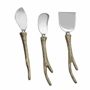 Premium Gourmet <b>Cheese</b> <b>Knife</b> <b>Set</b> Stainless Steel Serving Tools for Fine Dining Venues - Product Image 5