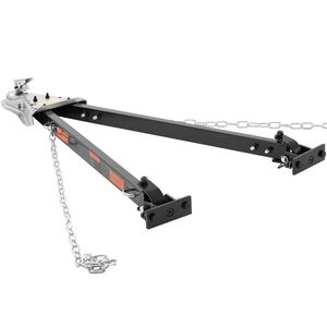 Gancio di traino universale in acciaio legato con rivestimento a polvere, capacità di traino 5500 libbre, montaggio su paraurti con 2 ganci di traino, adattamento universale - Product Image 2