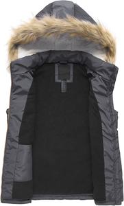 Vestes décontractées ultra-légères à col montant, gilet tricoté respirant et écologique, fermeture éclair, coupe-vent, rembourrage matelassé pour femme - Product Image 6