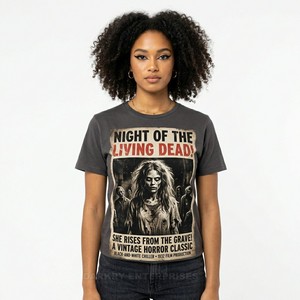 T-shirt en coton pour femme, motif crâne de guerrier viking, runes nordiques, design tribal celtique, streetwear folklorique, vente en gros - Product Image 5