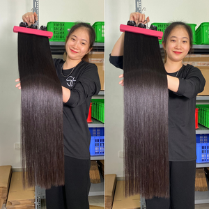 Super Sale on Bone Straight Remy Vietnamese 100% Double Drawn Unprocessed Virgin Raw Human <b>Hair</b> Extensions - Product Image 1