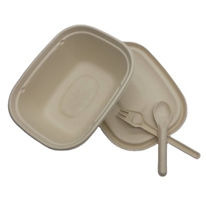 Boîte à emporter taco avec stratification mate et gaufrage pour aliments et nouilles - Product Image 1