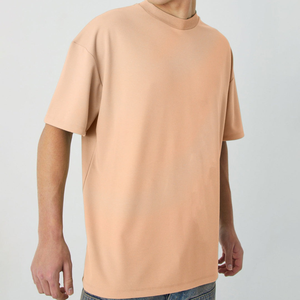 T-shirt en coton imprimé coupe boxy courte et oversize à épaules tombantes, grammage lourd - Product Image 5