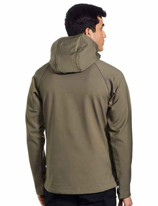 Custom Logo Front Autumn Winter Breathable Outdoor Windbreaker Sports <b>Jacket</b> for Men Full Zip Casual Wear Stand Collar Pakistan - Product Image 2