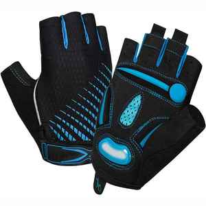 Personalized Logo Non-Slip Half Finger Workout <b>Gloves</b> for Gym <b>Weight</b> Lifting and Cycling Unisex - Product Image 3