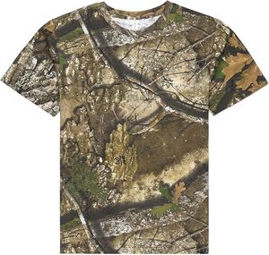 Camisetas de algodón de manga corta con camuflaje Real Tree y Mossy Oak, unisex, para adultos, con cuello redondo, para hombres y mujeres, para caza al aire libre - Product Image 3