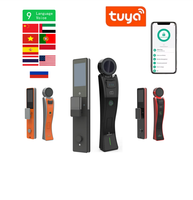 Serrure Intelligente IA avec Reconnaissance Faciale 3D et Veineuse, Interphone Vidéo, Noyau de Verrouillage Antivol de Classe C, Sécurité Domestique Cloud pour Porte en Bois