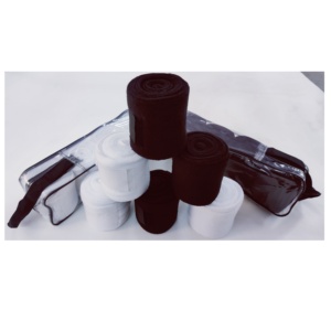 ม้าขั้วโลกขนแกะผ้าพันแผลสีขาวม้าโปโลห่อ - Product Image 5