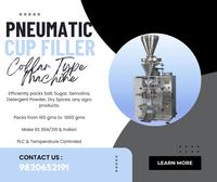 Machine de remplissage et d'emballage de gobelets en plastique à haute productivité, automatisée, pneumatique, contrôlée par PLC et entraînée par un moteur