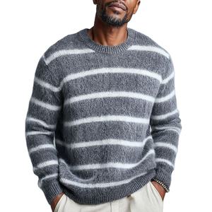 Top Trending 100% Cashmere <b>Wool</b> <b>Sweater</b> <b>for</b> Custom Logo Front Breathable Solid Color Quick Dry High Quality Winter Unisex - Product Image 1