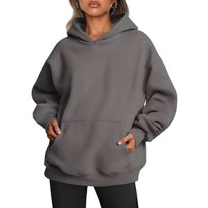 Sudaderas con Capucha de Punto Extra Grandes Personalizadas para Mujer, Sudaderas de Forro Polar, Suéteres de Manga Larga, Ropa de Invierno con Bolsillo - Product Image 6