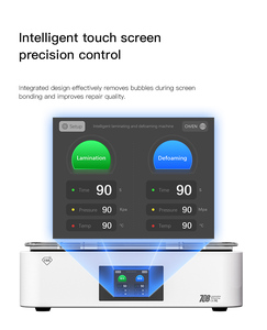 Machine de réparation d'écran de tablette TBK 708 grande taille 15 pouces pour <span class=keywords><strong>iPad</strong></span>, rénovation d'écran LCD, laminateur sous vide et débullleur <span class=keywords><strong>2</strong></span> en 1 - Product Image 5