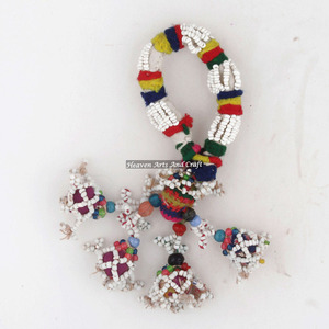 Rare Tribal <b>Boho</b> Banjara Vintage Antique Hand Beaded Tassel <b>Bracelet</b> Armlet Vintage Tribal Bohemian Tassel-<b>Boho</b> Tassels - Hippie - Product Image 4