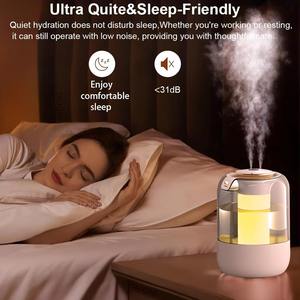 Produits de dropshipping 2026 : Humidificateur USB grande capacité, silencieux, à double buse, pour la maison et la chambre - Product Image 4