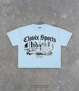 เสื้อยืดกราฟิกสไตล์สตรีทขายส่ง ผ้าคอตตอนพรีเมียมเนื้อหนา เสื้อผ้าลำลองใส่สบายเหมาะกับฤดูร้อน สีพื้น ทรงบ็อกซี่ - Product Image 5