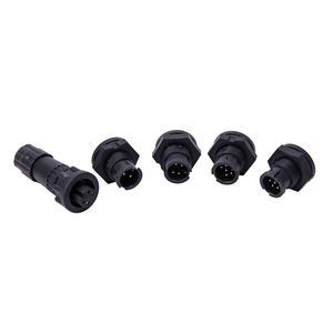 Industrial Grade IP67 Bayonet Waterproof Connector Panel Mount Wire <b>Plug</b> - Product Image 2