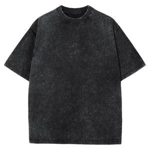 Camiseta extragrande de algodón peinado 100% de 280 GSM con lavado vintage de Meeroos Industries - Product Image 2