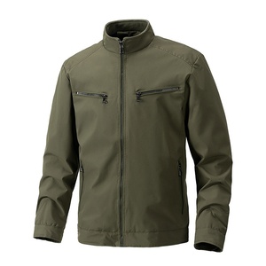 Nueva Chaqueta de Invierno 2026 para Hombre, de Alta Gama, con Cierre, Cuello Alto, Informal, Larga, Transpirable, Suave, para Viajes al Aire Libre - Product Image 1