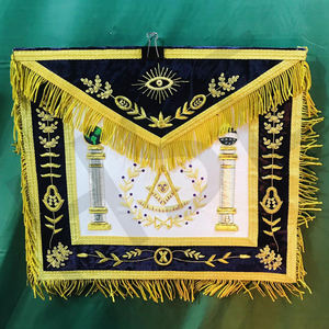 Tablier maçonnique violet de haute qualité - Product Image 1