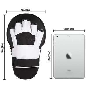 Premium Durable Eco-Friendly Non-Slip Breathable Boxing <b>Focus</b> <b>Pads</b> Curved PU Leather MMA Muay Thai Kickboxing Martial Arts - Product Image 2