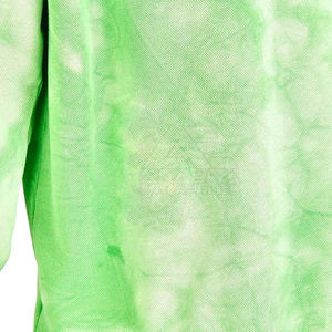 Sudadera de Cuello Redondo con Estampado Tie-Dye para Hombre, Corte Holgado, Tejido de Punto, Verde, Estilo Casual de Verano - Product Image 6